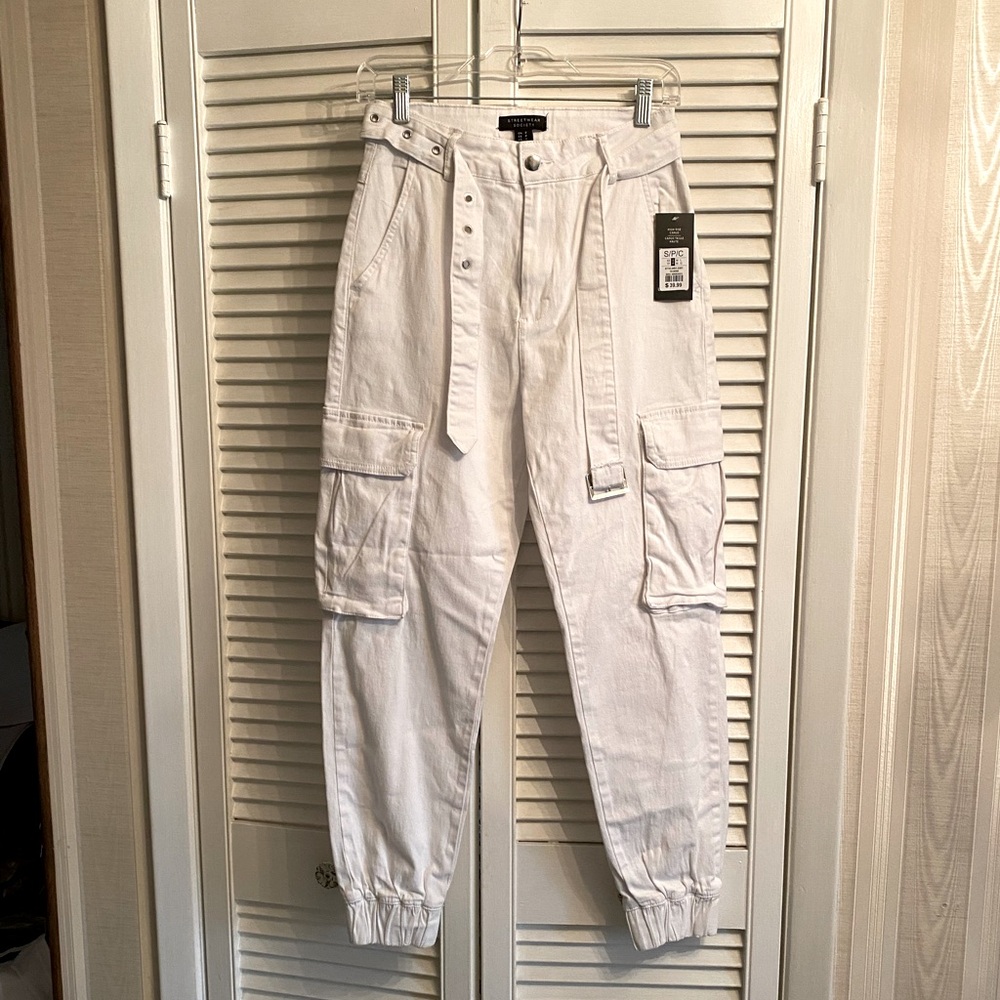 Streetwear Society cargo joggers size S NWT